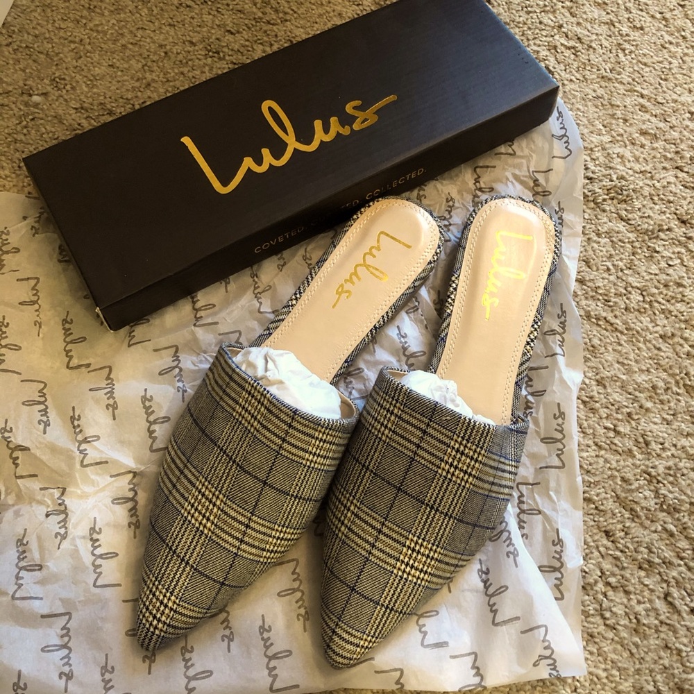 NWT pointed toe mules